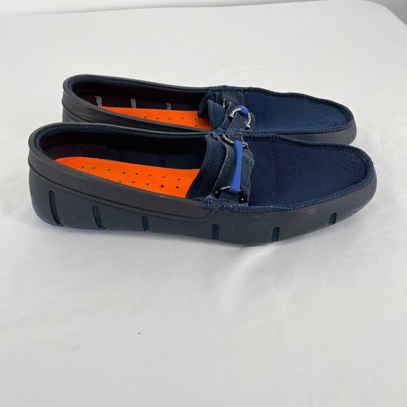 Swims Mens Waterproof Mesh Loafers Size 13 Navy & Blue - Picture 2 of 6